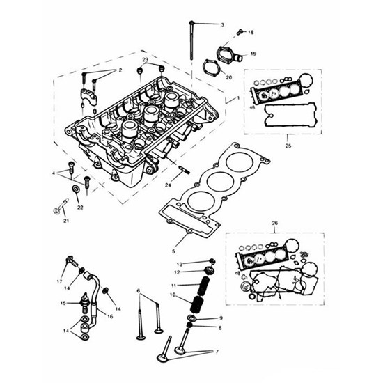 Bild von GASKET KIT, FULL, T595