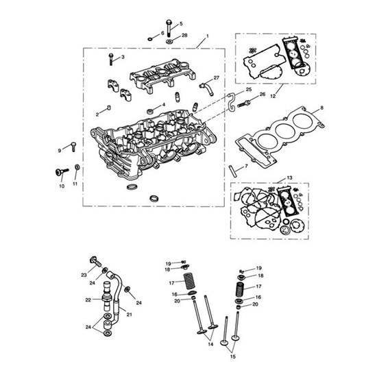 Bild von GASKET KIT,FULL,T595NJ