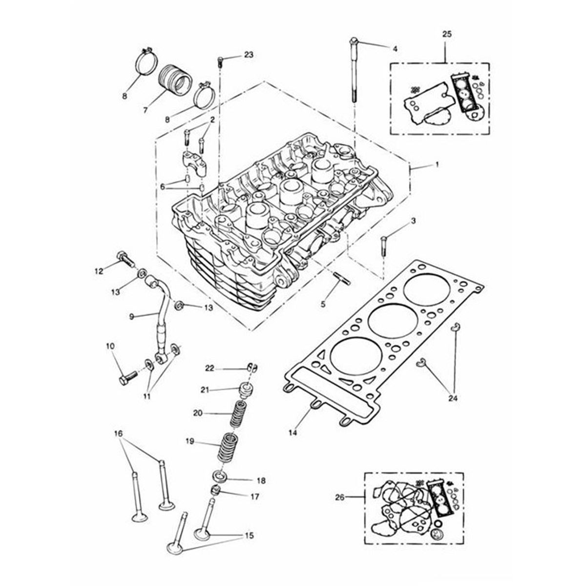 Bild von GASKET SET, FULL, T309RT