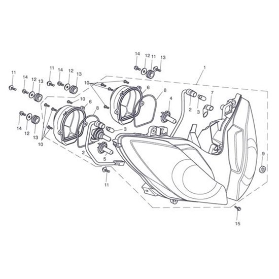 Bild von Gasket, Bulb Cover