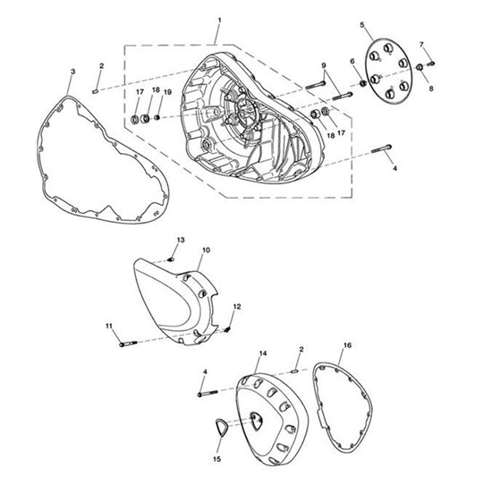 Bild von Gasket, Clutch Cover