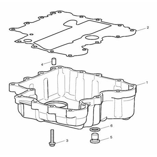 Bild von Gasket, Sump