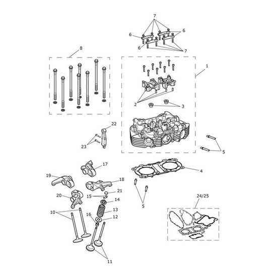 Bild von Gasket Kit, Cyl Head