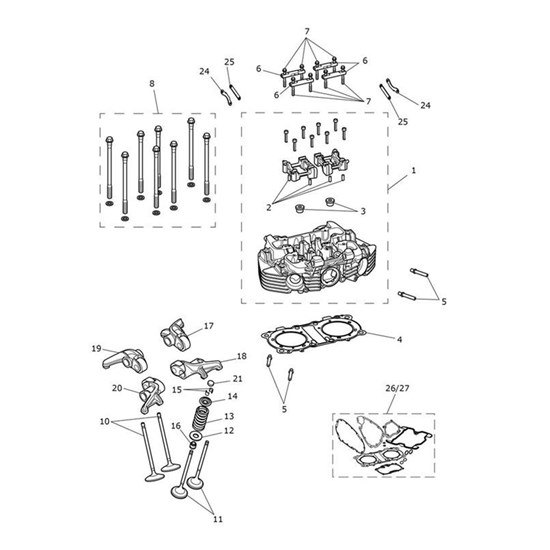 Bild von Gasket Kit, Cyl Head