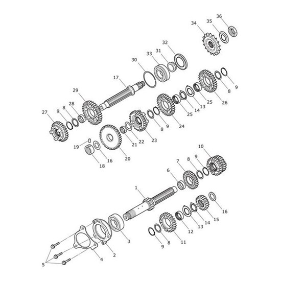 Bild von Gear, Input, 2nd, 20T