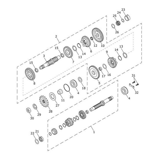 Bild von Gear, Output, 3rd, 37T