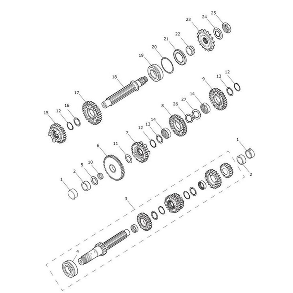 Bild von Gear, Output, Third
