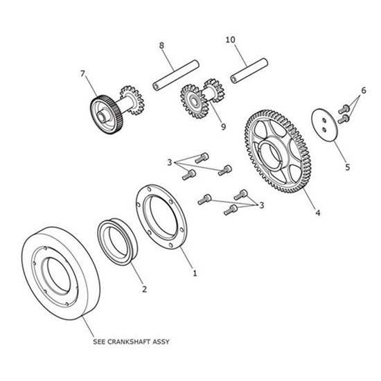 Bild von Gear, Sprag, Starter