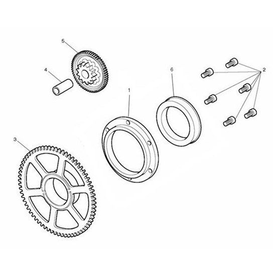 Bild von Gear, Starter Idler