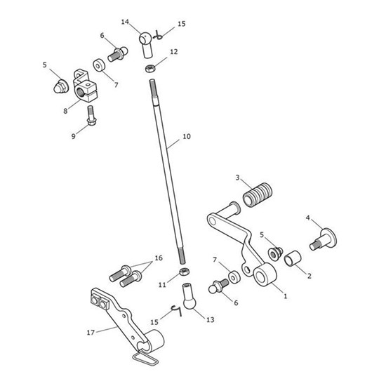 Bild von Gear Pedal Spares Kit