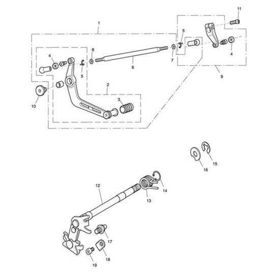 Bild von Gearchange Assembly