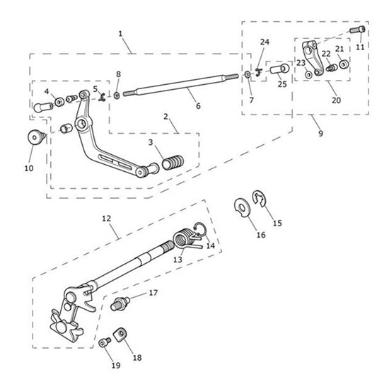 Bild von Gearchange Assembly