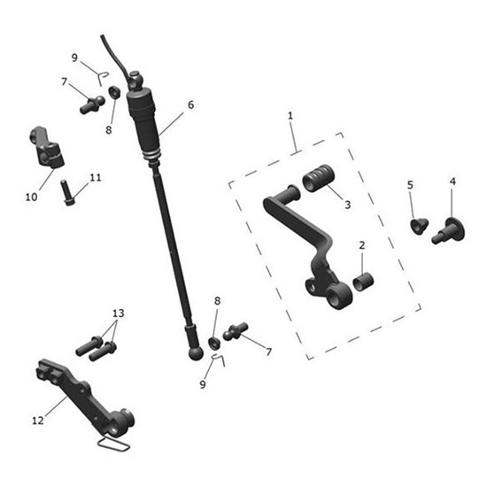 Bild von Gearchange Bracket