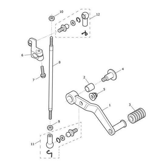 Bild von Gearchange Pedal