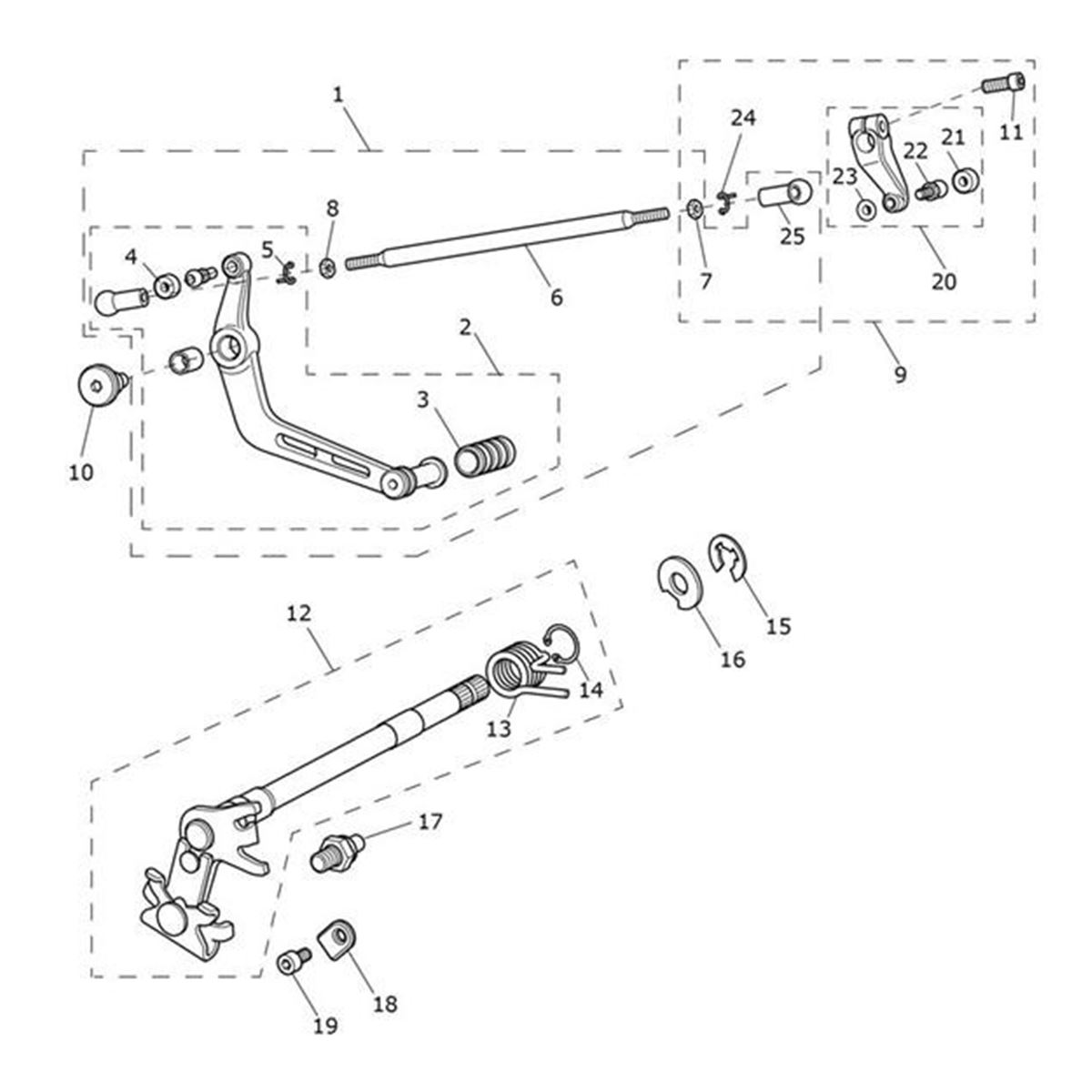 Bild von Gearchange Rod