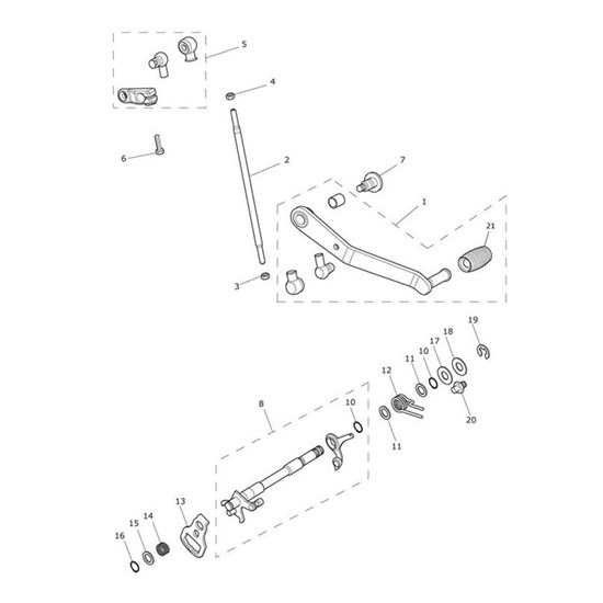 Bild von Gearchange Rod