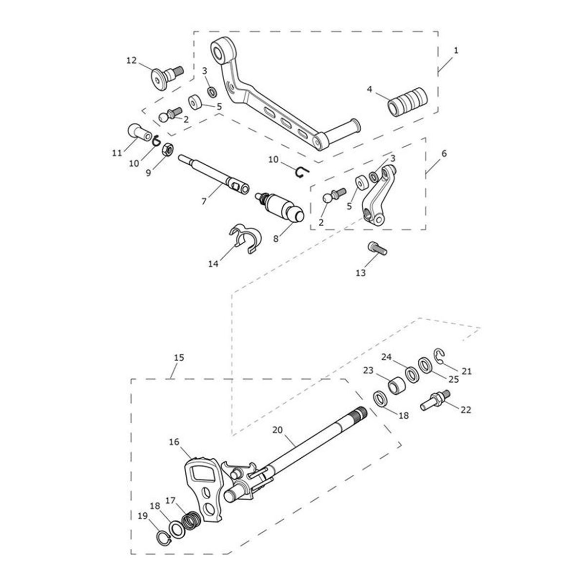 Bild von Gearchange Rod