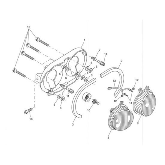 Bild von Gehäuse, scheinwerfer