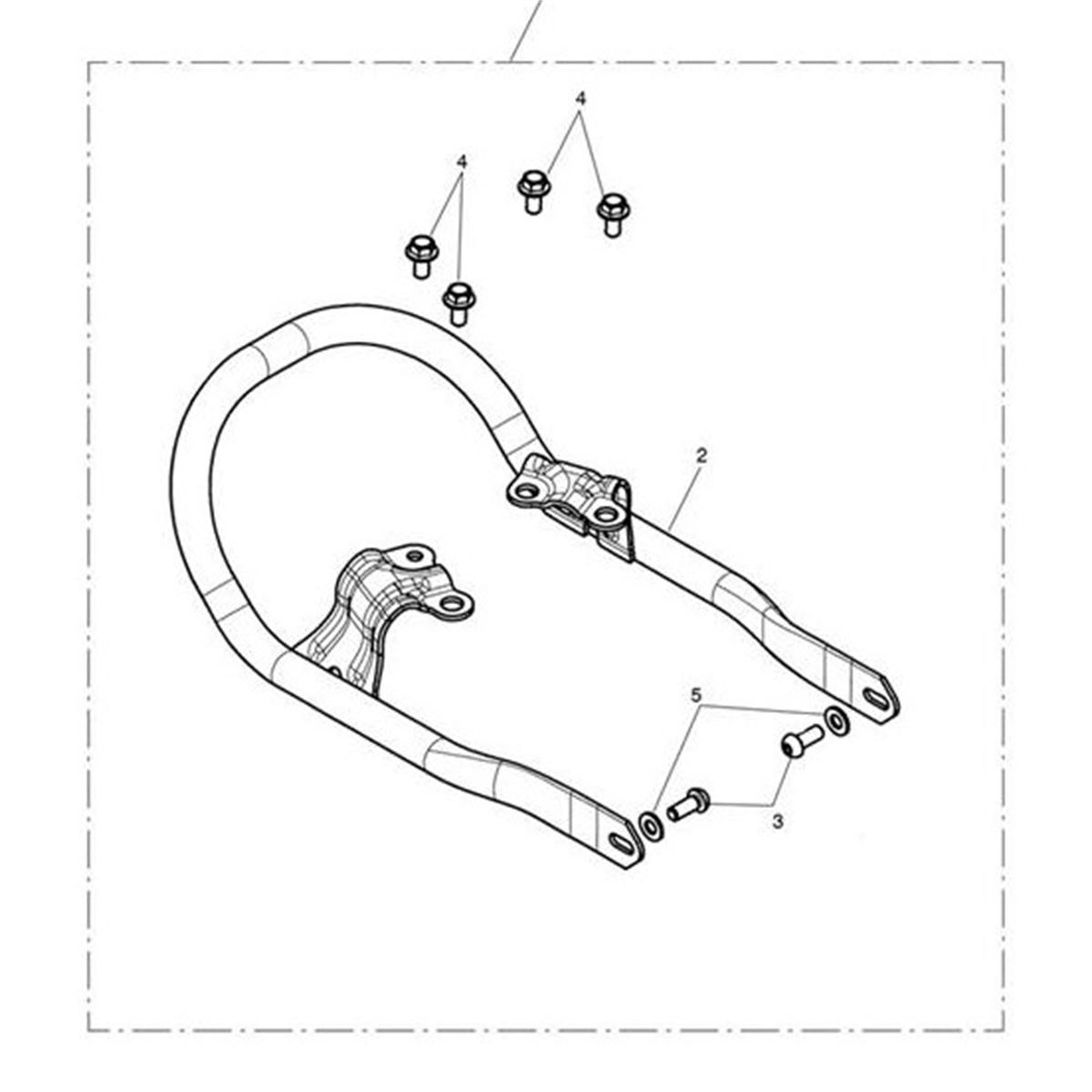 Bild von Grab Rail Kit, Graphite