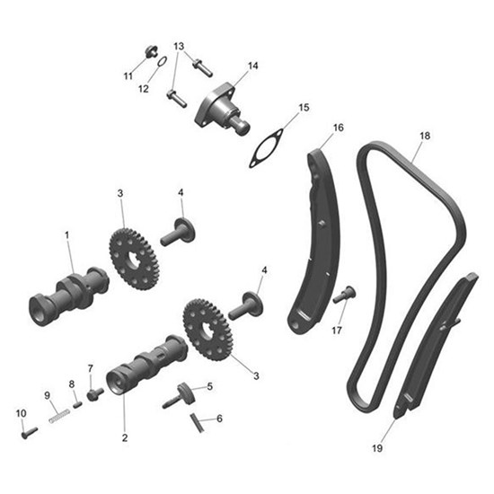 Bild von Guide Chain, Tight Side