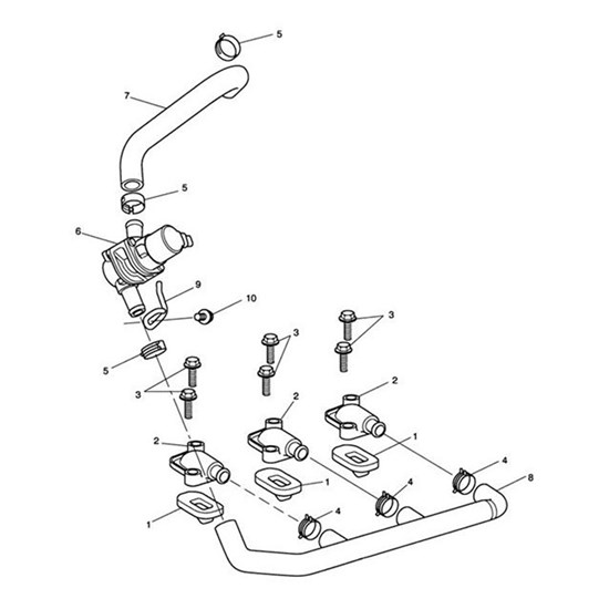 Bild von HALTERUNG, MAGNETVENTIL