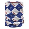 Bild von HARLEQUINN NECK TUBE BONE / BLUE