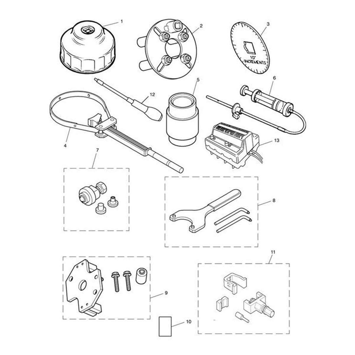 Bild von HOLDER, ALTERNATOR ROTOR, UNVS