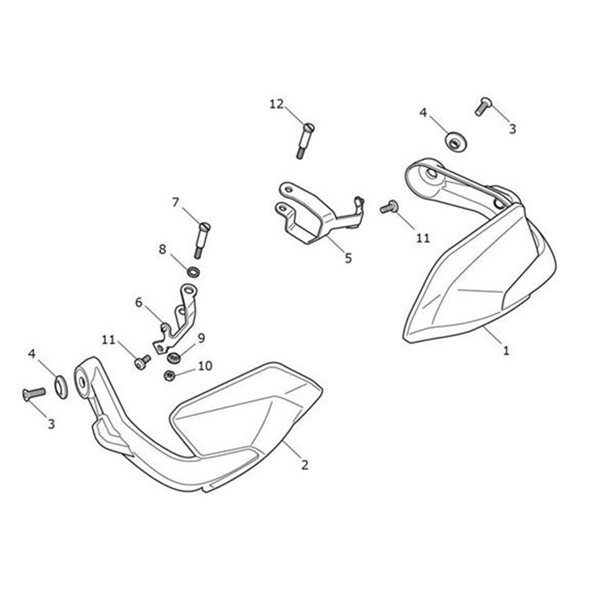 Bild von Handguard Ext Assy, LH