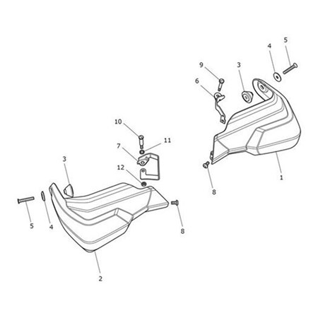 Bild von Handguard Moulding, LH