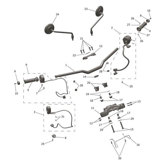 Bild von Handlebar, Tapered