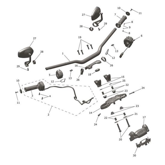 Bild von Handlebar, Tapered