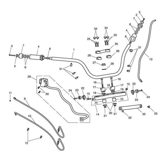 Bild von Handlebar Assy, 25.4mm