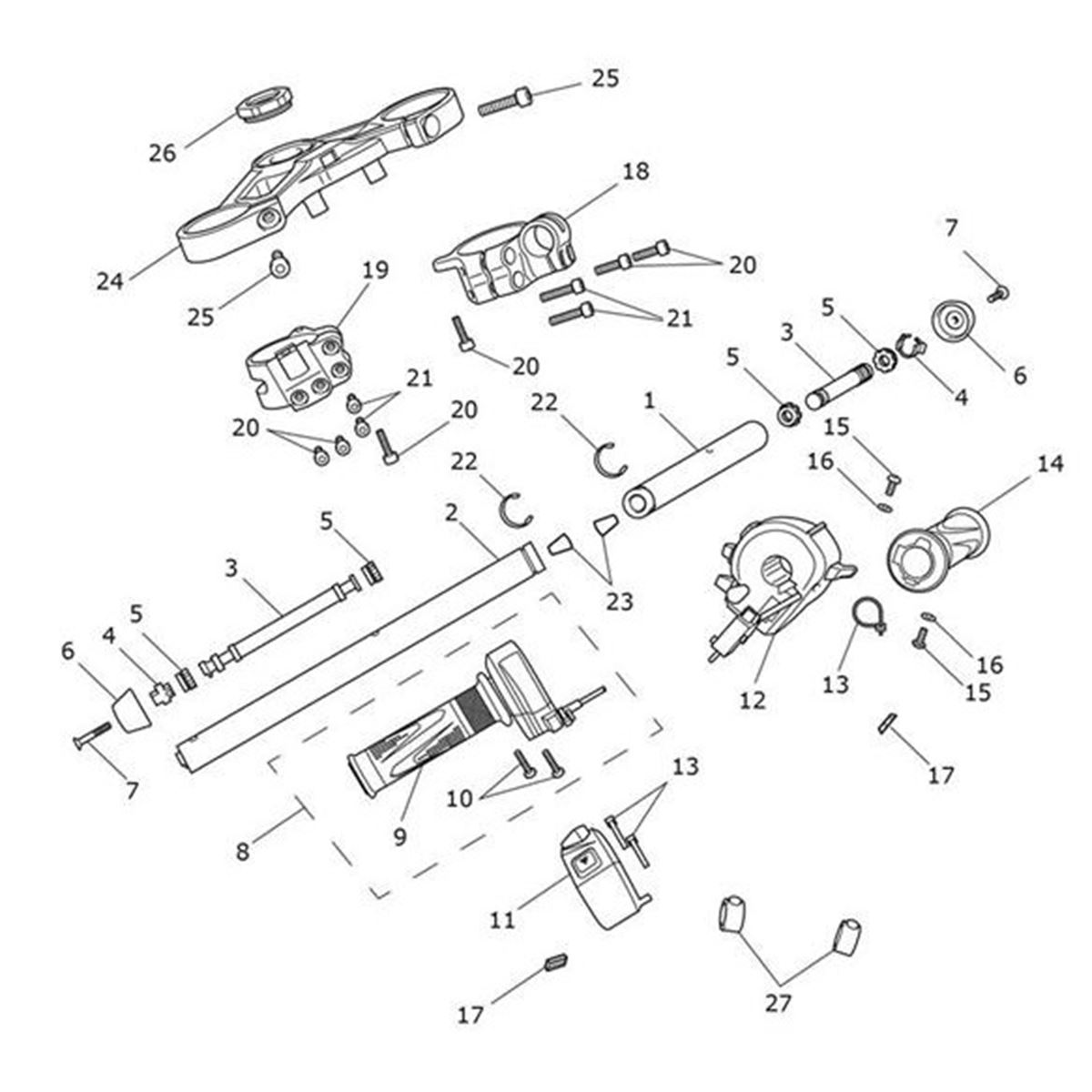 Bild von Handlebar Clamp, LH