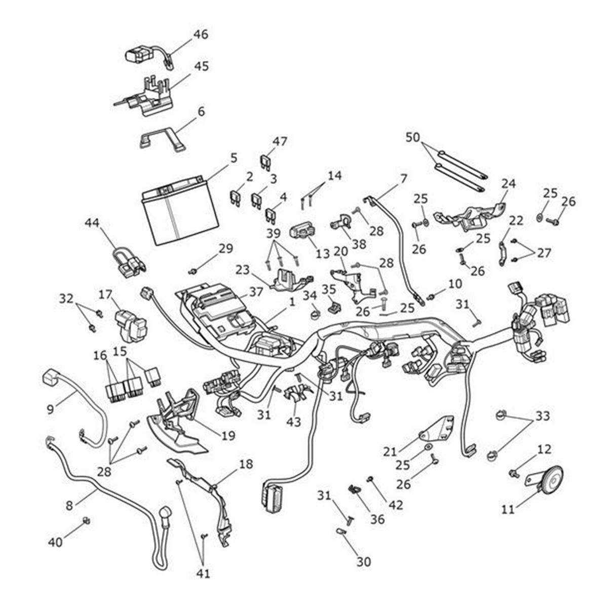 Bild von Harness & Stator Kit