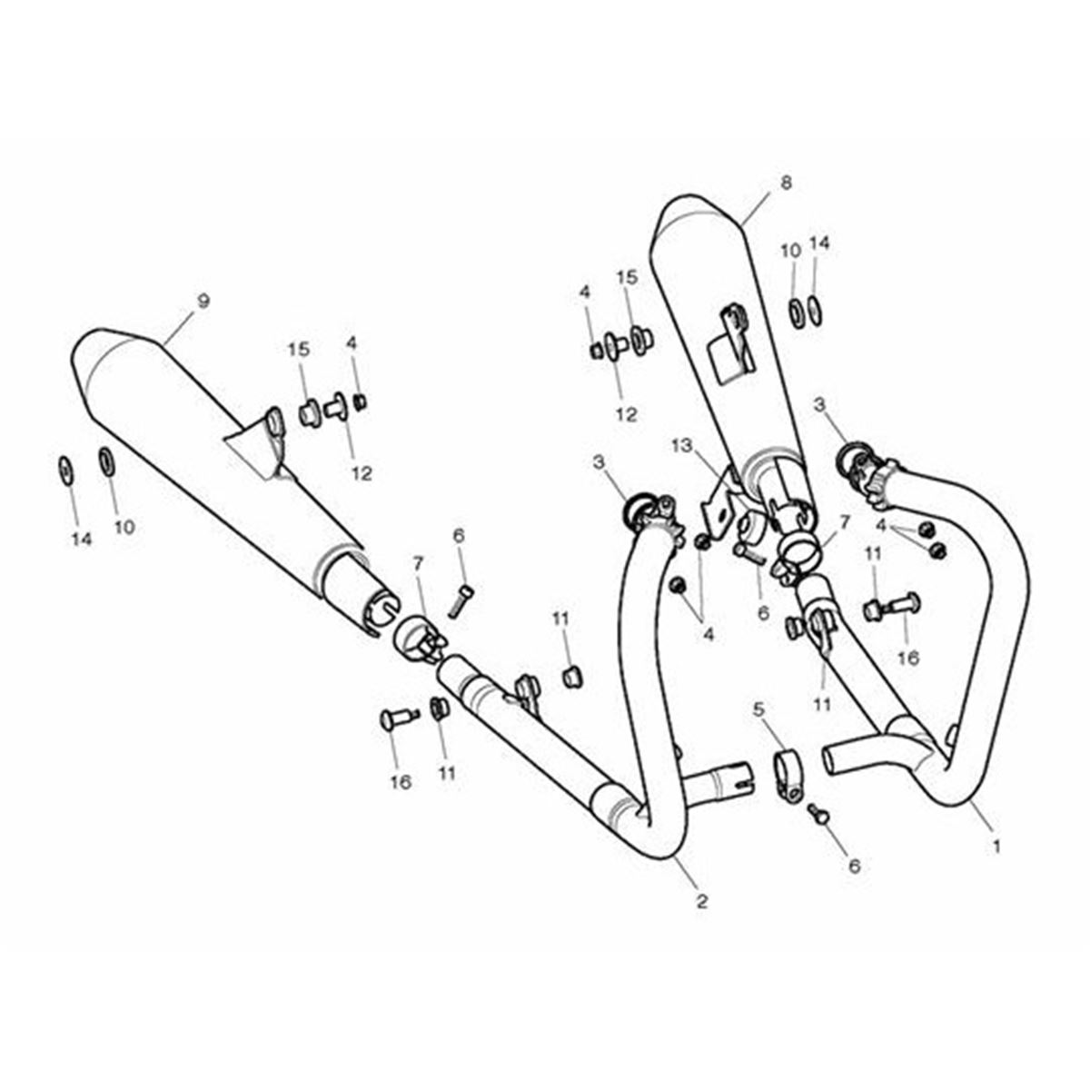 Bild von Hdr Assy, Chrmd, Cyl 1, Non-Cat