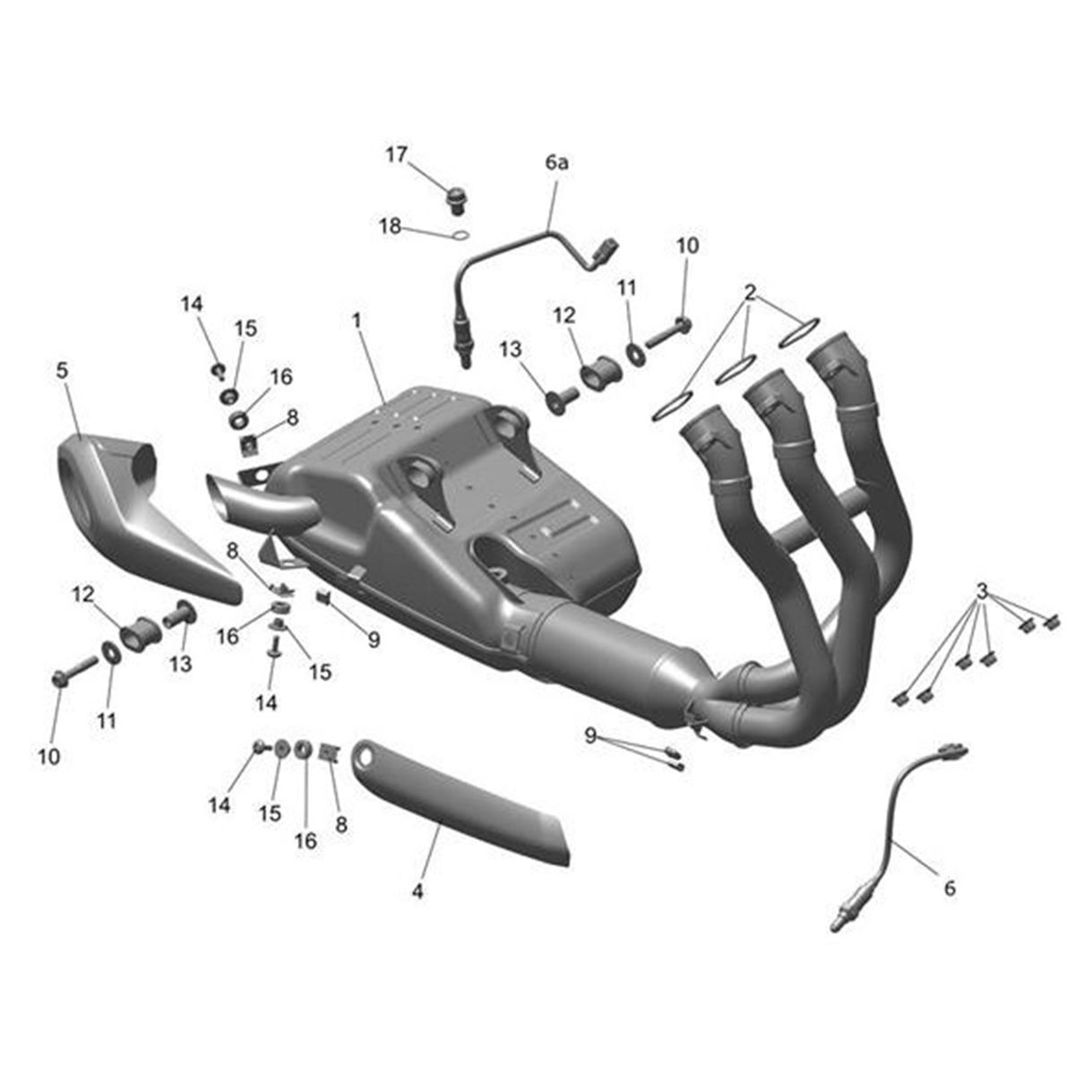 Bild von Header & Silencer Assembly