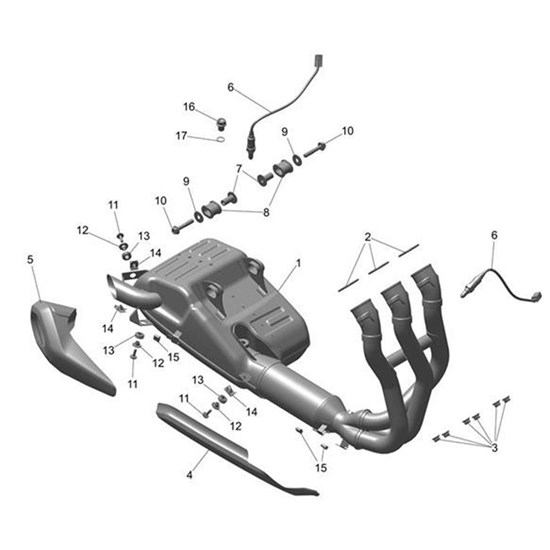 Bild von Header & Silencer Assy