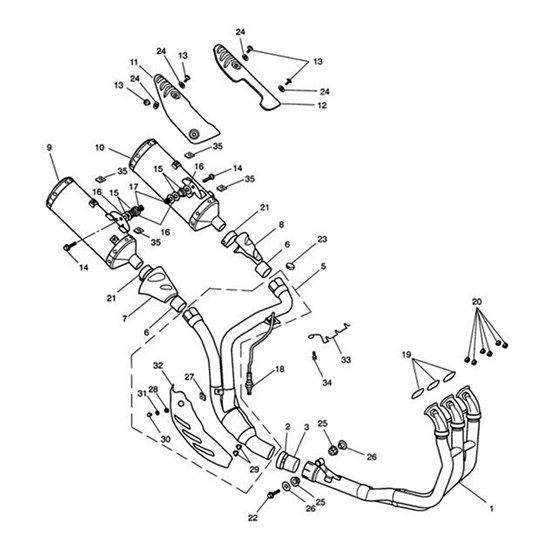 Bild von Header Assembly, Pre Cat