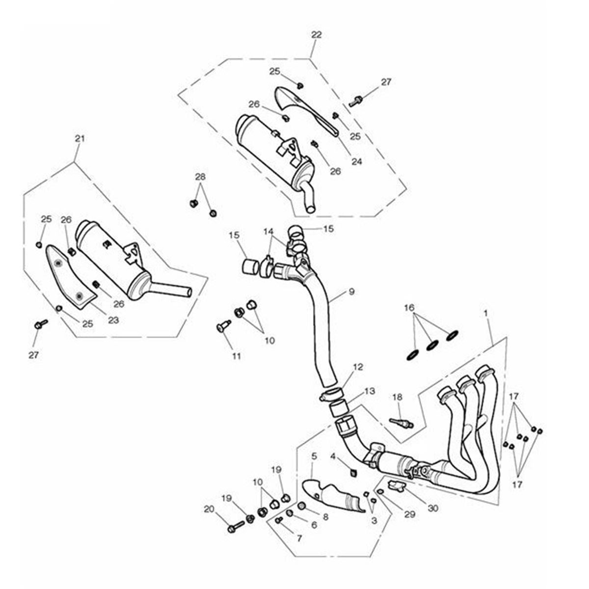 Bild von Header Assy, Bolted