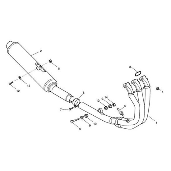 Bild von Header Assy, Exhaust