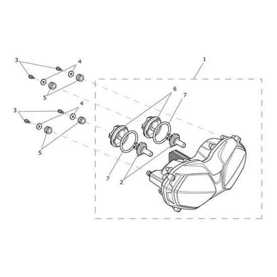 Bild von Headlamp, LED DRL