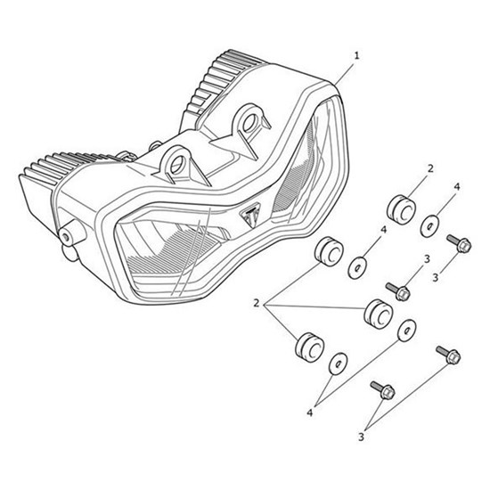 Bild von Headlamp, LED