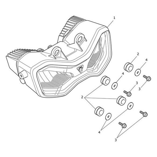 Bild von Headlamp, LED