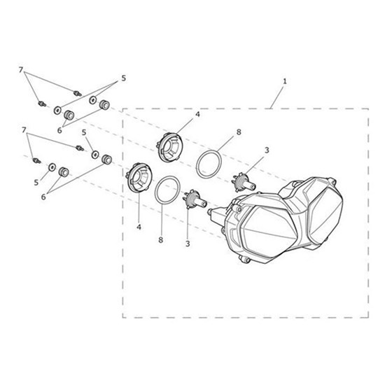 Bild von Headlight, LED Position