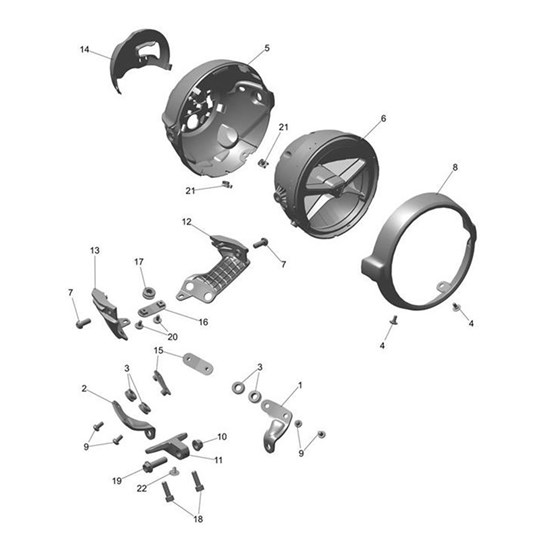 Bild von Headlight Bezel
