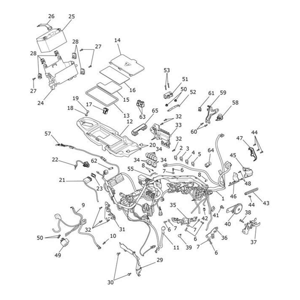 Bild von Headstock, Outer Moulding