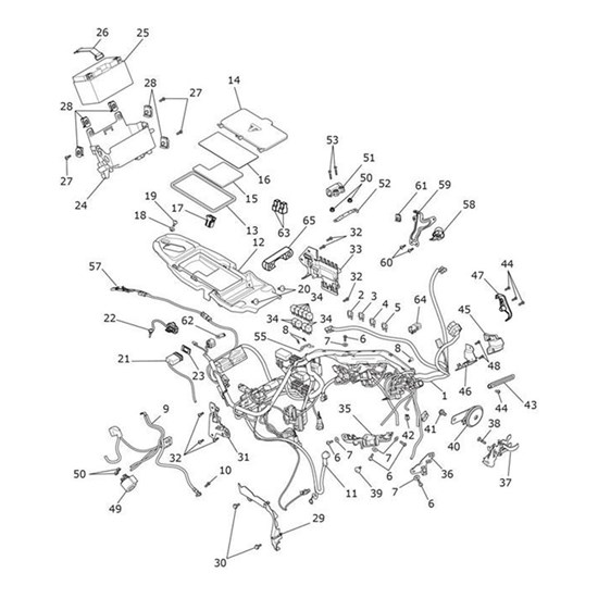 Bild von Headstock, Outer Moulding