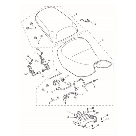 Bild von Heated Seat, Rider, GT/Rally