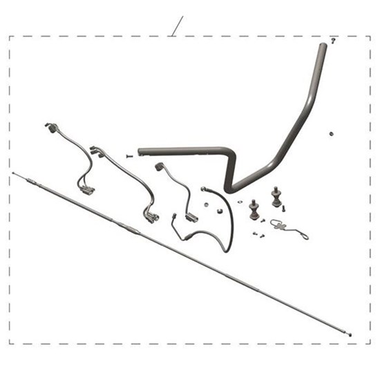 Bild von High Handlebar Kit, Black