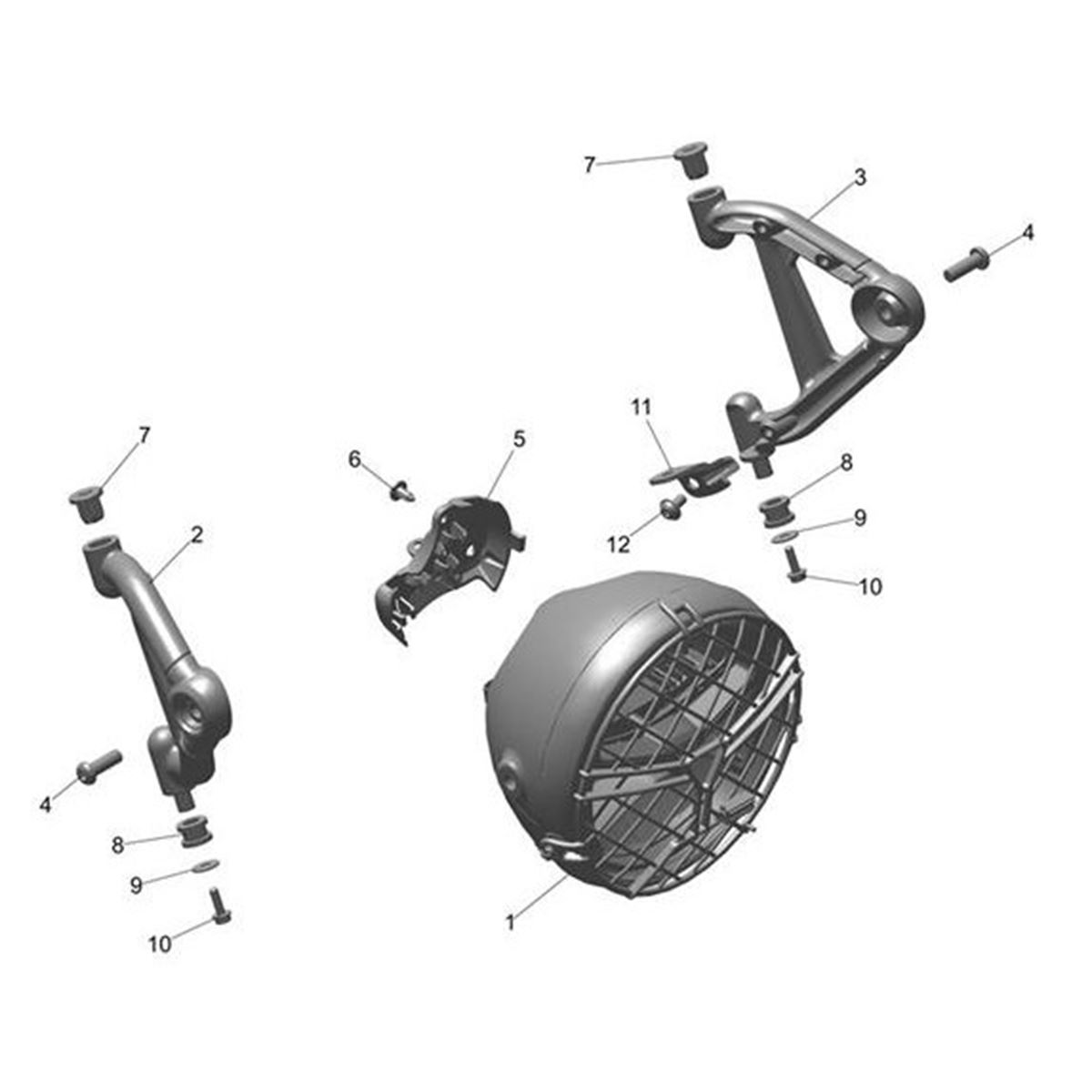 Bild von Holder, Headlamp, LH